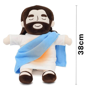 Mini Jesus™  - A Pelúcia que Abraça com Fé e Acalma a Alma